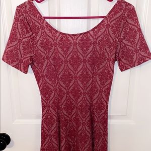 Mini pattern dress